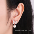 Trendy Style Fresh Water Pearl Earring